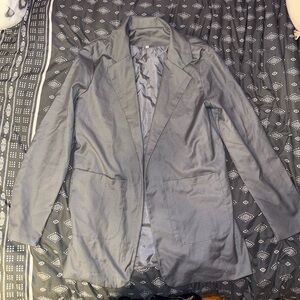 Gray Blazer Jacket